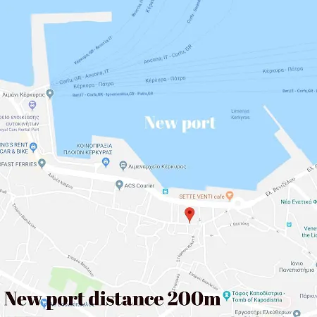 Apartment Joy New Port Corfu Town Corfu (city)